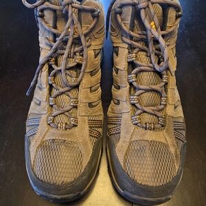 Columbia BM1734-255 Brown Gray Men's Hiking Boots US 10.5 Medium